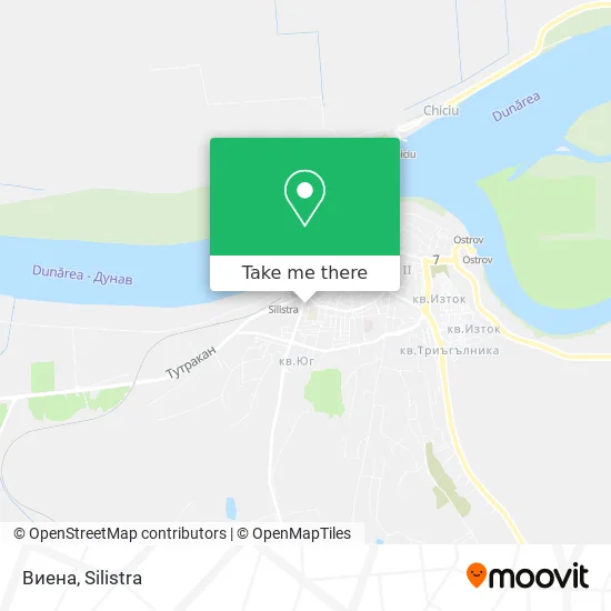 Карта Виена