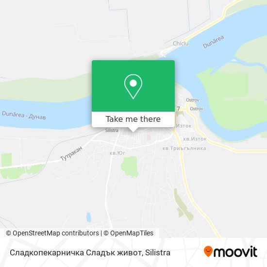 Сладкопекарничка Сладък живот map