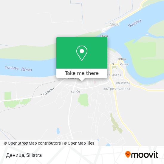 Деница map