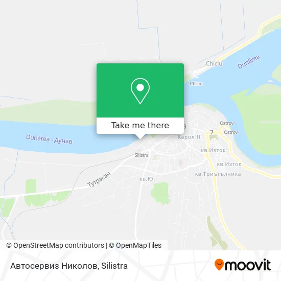 Карта Автосервиз Николов