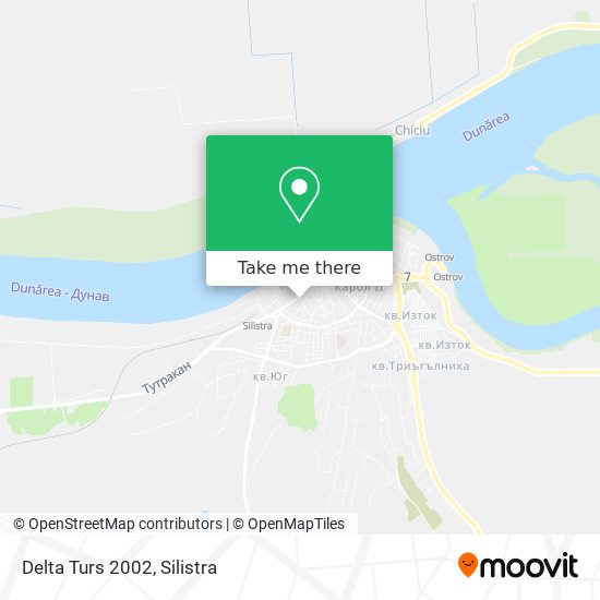 Delta Turs 2002 map