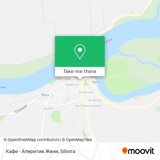Кафе - Аперитив Жени map