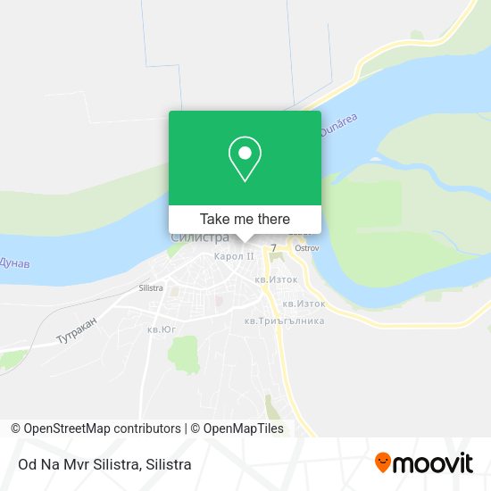 Карта Od Na Mvr Silistra