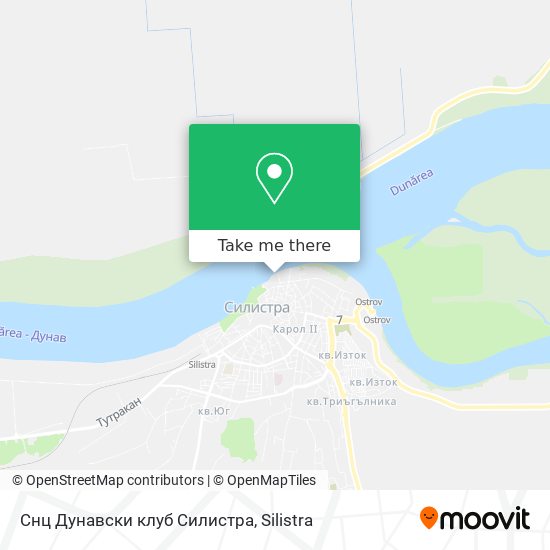 Снц Дунавски клуб Силистра map