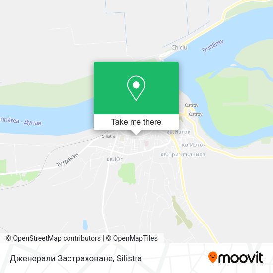 Дженерали Застраховане map