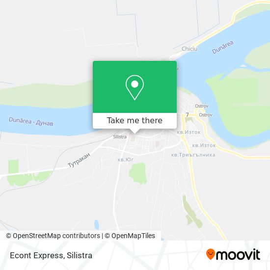 Карта Econt Express