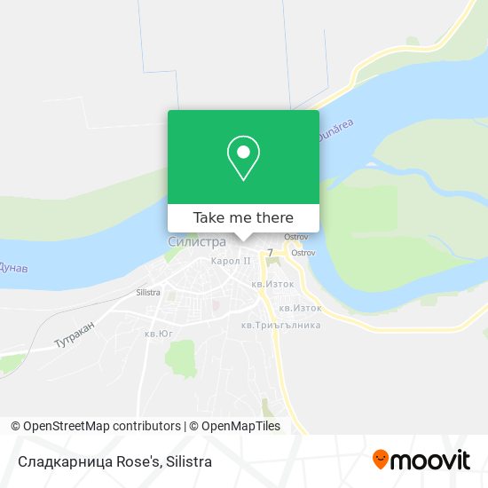 Сладкарница Rose's map