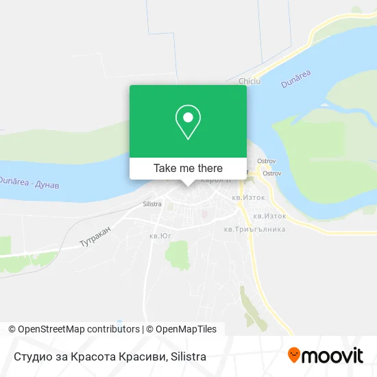 Карта Студио за Красота Красиви