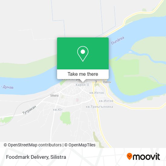 Foodmark Delivery map