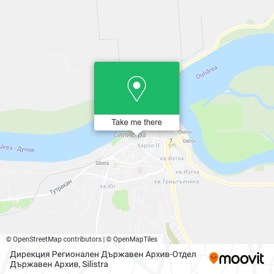 Дирекция Регионален Държавен Архив-Отдел Държавен Архив map