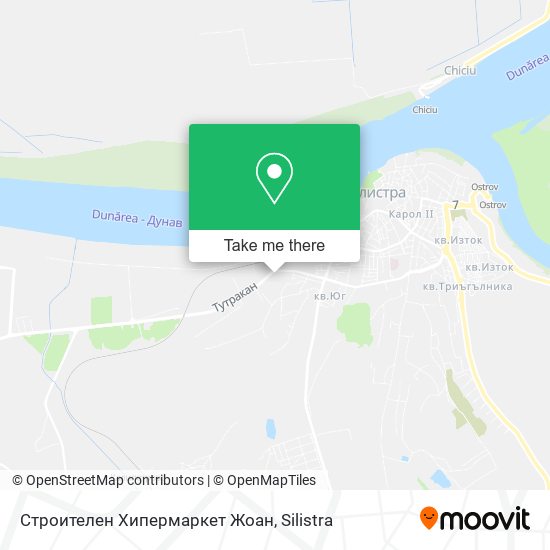 Строителен Хипермаркет Жоан map