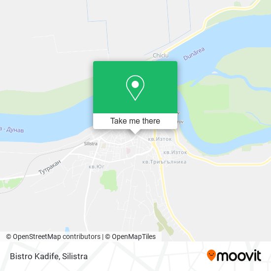 Bistro Kadife map