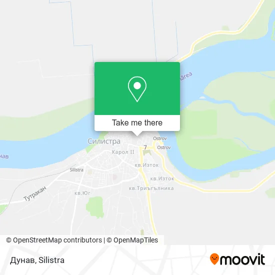 Карта Дунав