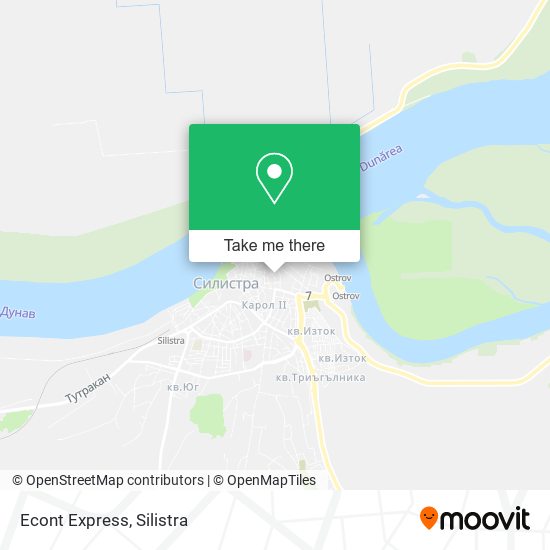 Econt Express map