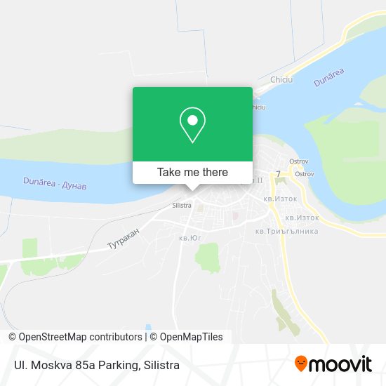 Карта Ul. Moskva 85а Parking