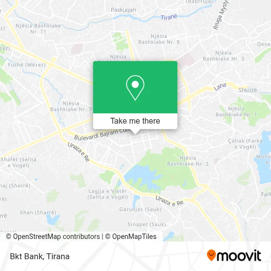 Bkt Bank χάρτης