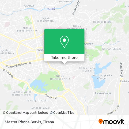 Master Phone Servis map