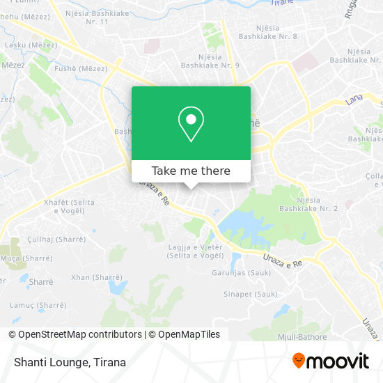 Shanti Lounge χάρτης