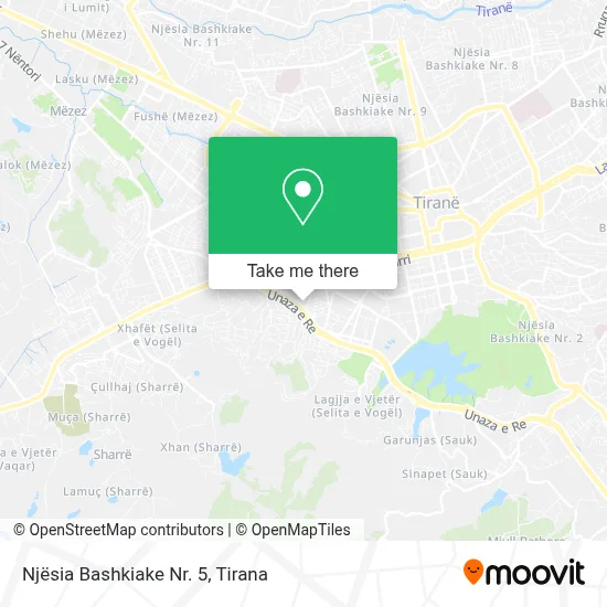 Njësia Bashkiake Nr. 5 map