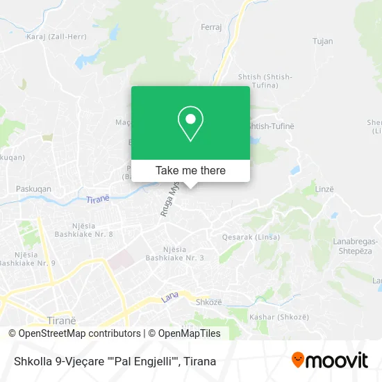 Shkolla 9-Vjeçare ""Pal Engjelli"" map