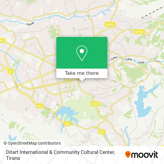 Ditart International & Community Cultural Center χάρτης