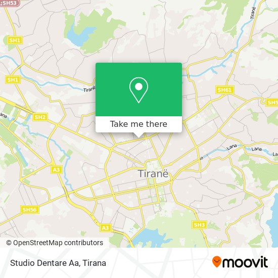 Studio Dentare Aa χάρτης