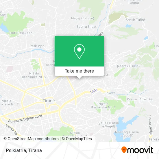 Psikiatria χάρτης