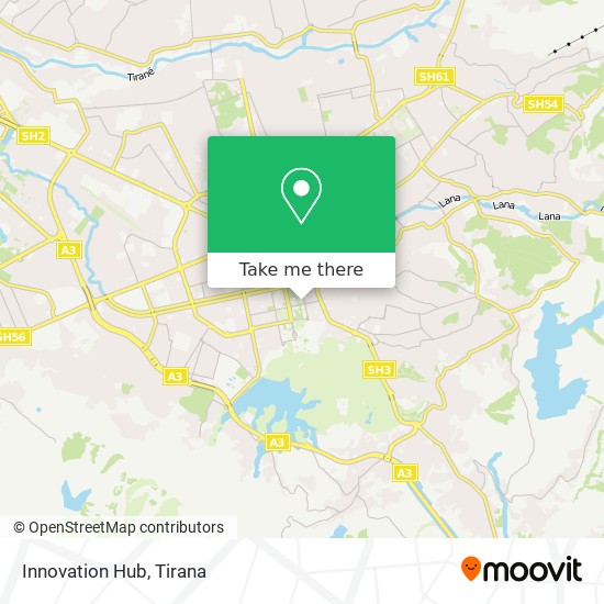 Innovation Hub map