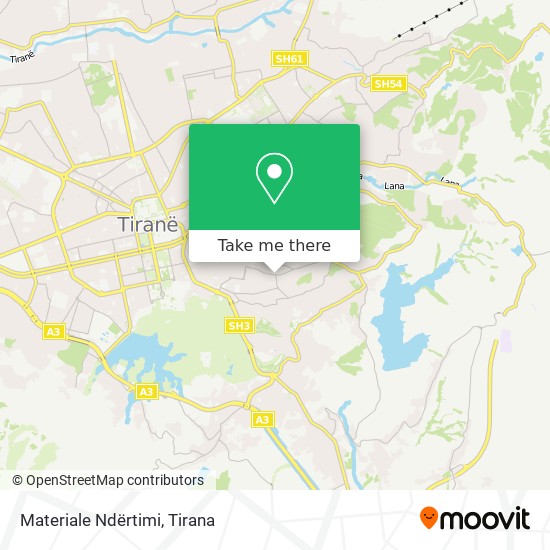 Materiale Ndërtimi map