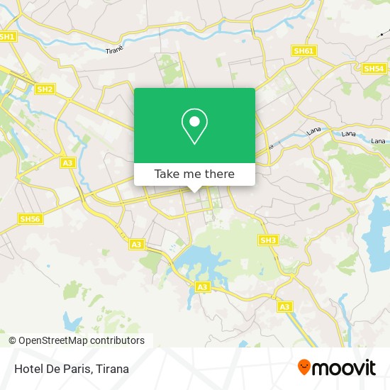 Hotel De Paris map