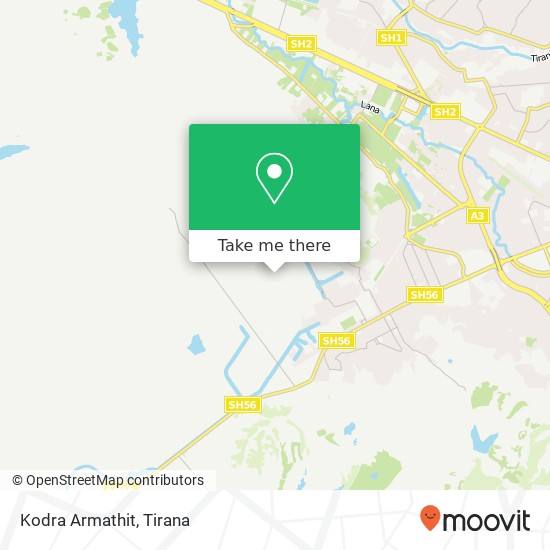 Kodra Armathit map