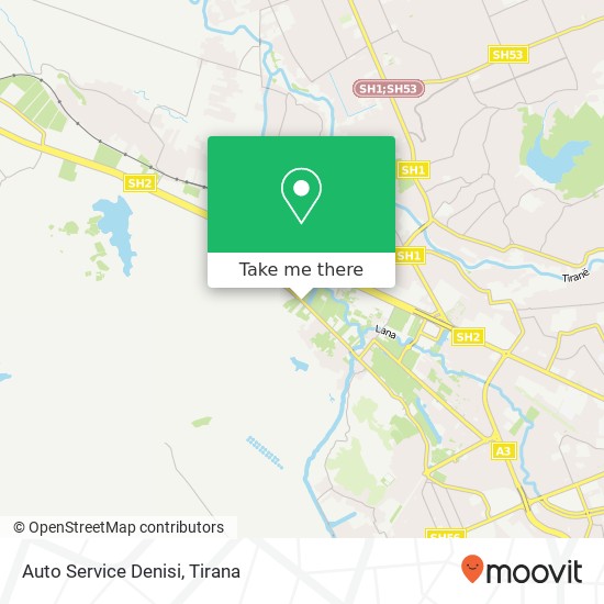 Auto Service Denisi map