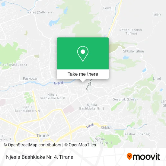 Njësia Bashkiake Nr. 4 map