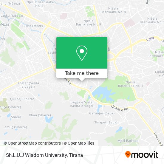 Sh.L.U.J Wisdom University χάρτης