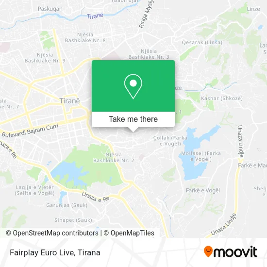 Fairplay Euro Live map