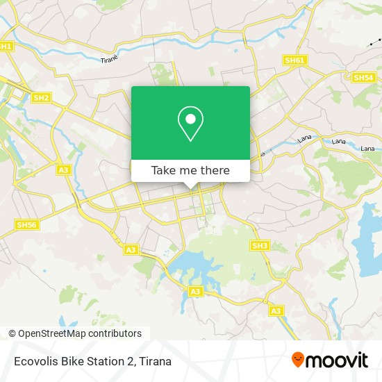 Ecovolis Bike Station 2 map