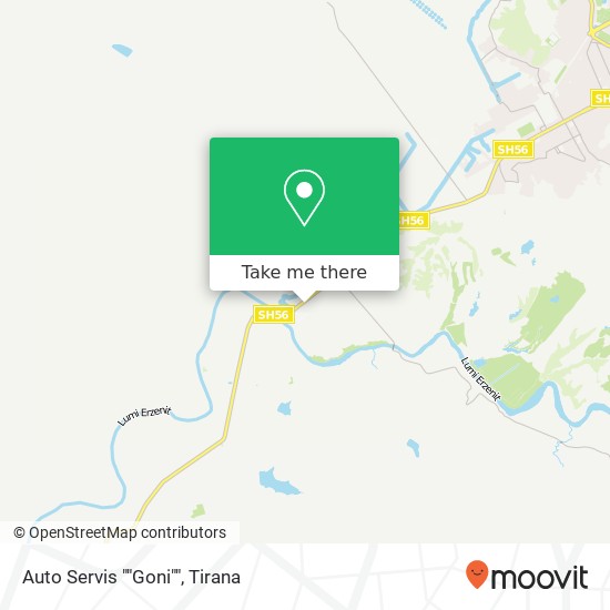 Auto Servis ""Goni"" map