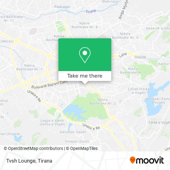 Tvsh Lounge map