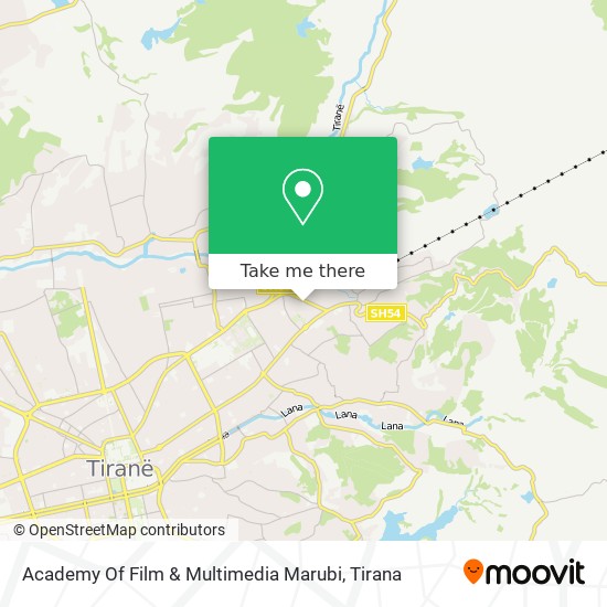 Academy Of Film & Multimedia Marubi map