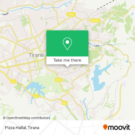 Pizza Hallal map