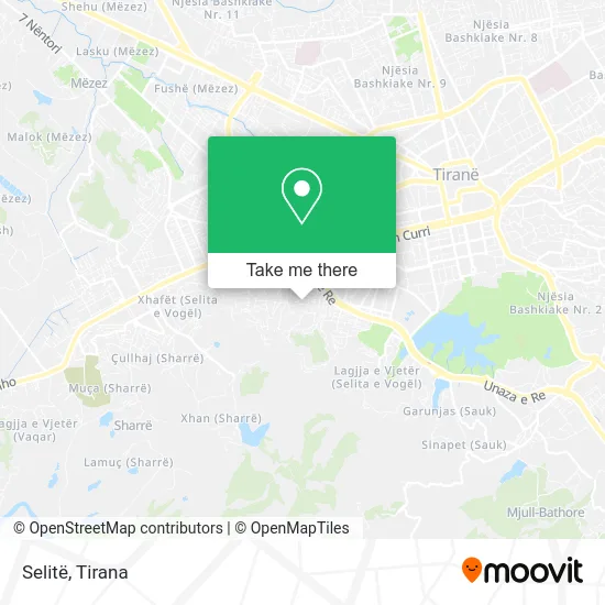 Selitë χάρτης