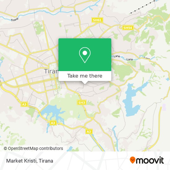 Market Kristi map