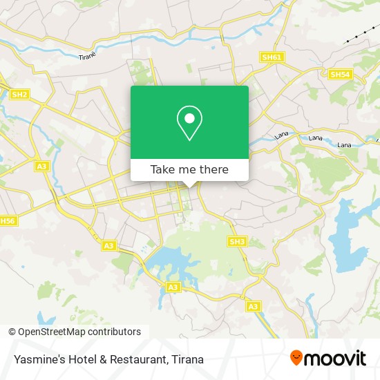Yasmine's Hotel & Restaurant map