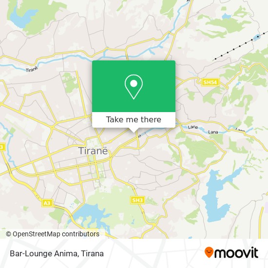Bar-Lounge Anima map