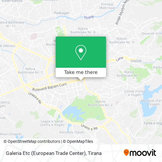 Galeria Etc (European Trade Center) map