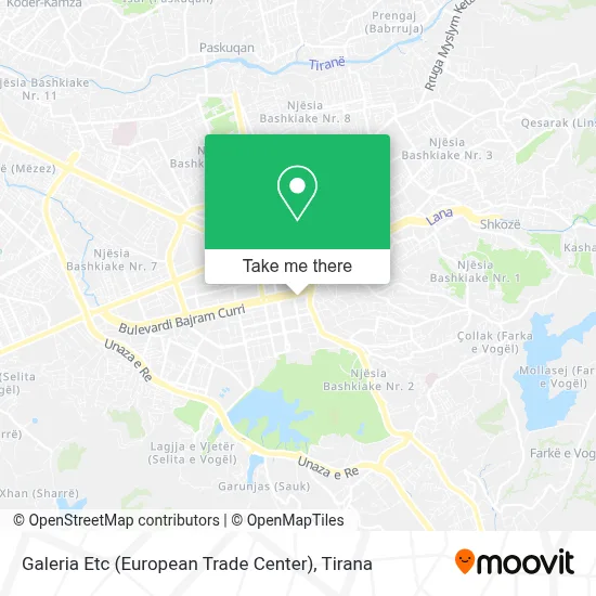 Galeria Etc (European Trade Center) map