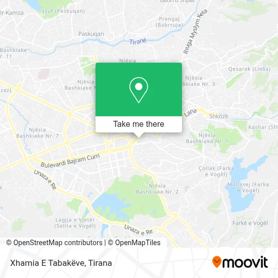 Xhamia E Tabakëve map