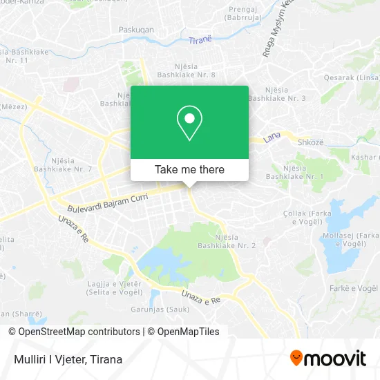 Mulliri I Vjeter map