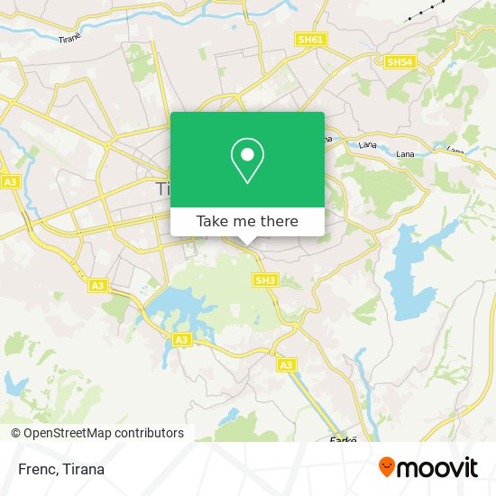 Frenc map