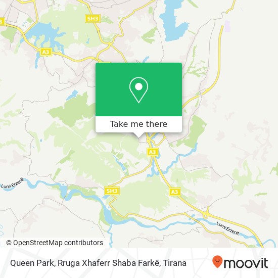 Queen Park, Rruga Xhaferr Shaba Farkë χάρτης